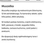 Muszelka Privatunterkunft *